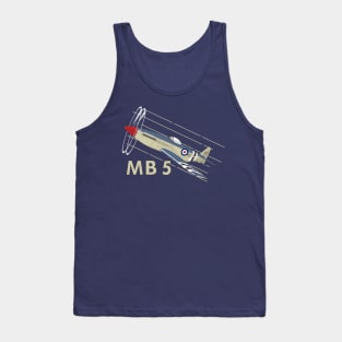 WW2 MB 5 Fighter Prototype Tank Top